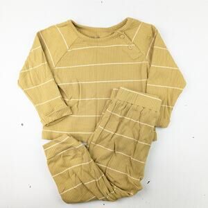 Focus Mustard Striped Outfit